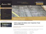 Expert béton ciré / imprimé / lissé et résine - Finistère - Ambiance Béton