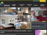 Peintre décorateur à Rennes et en Ille et Vilaine poseur de plafonds tendus.