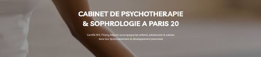 Banniere de Sophrologie et Psychothérapie