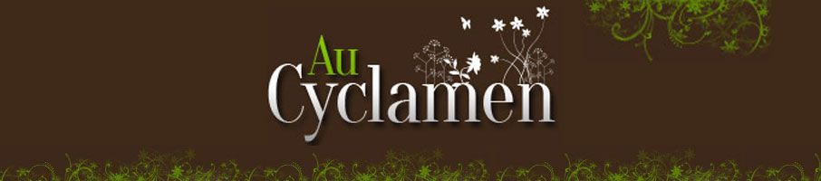 Banniere de Au Cyclamen