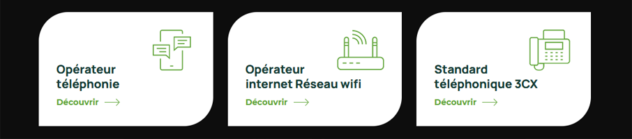 Banniere de  Opérateur de télécommunication écoresponsable