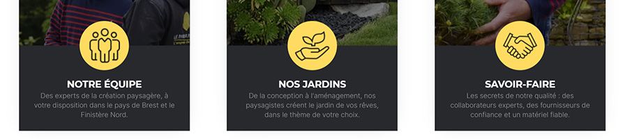 Banniere de Empreinte Paysagiste