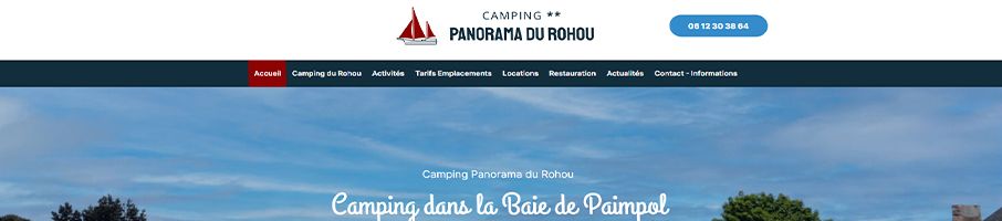 Banniere de Camping du Rohou