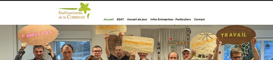 Banniere de ESAT La Corbinais