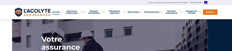 Banniere de L'acolyte Assurances