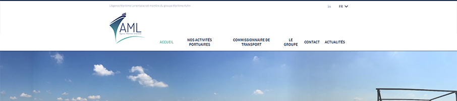 Banniere de Agence maritime lorientaise