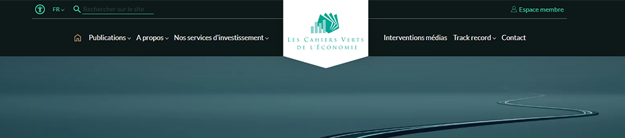 Banniere de Les Cahiers Verts de l'Economie